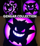 Gengar Collection - Ghastly, Haunter and Gengar - Gaming Computer Fan Shroud / Grill / Cover - Pokemon - Custom 3D Printed - 120mm, 140mm