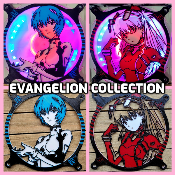 Asuka and Rei Evangelion Collection