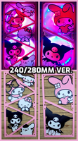 Sanrio 240/360mm Grills - Hello Kitty, My Melody, Kuromi and Full Cast