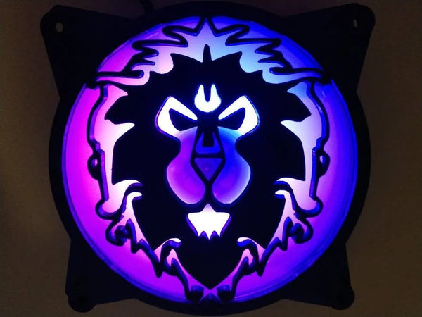 WoW Alliance Crest PC Fan Grill - World of Warcraft