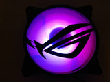 ASUS ROG Eye Fan Grill Gaming Accessories Strix Logo Fan Cover Casket PC Computer Customization 3D Printed 120mm 140mm Blazing Eye