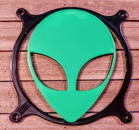 Alien Gaming Computer Fan Shroud / Grill / Cover - Custom 3D Printed - 120mm, 140mm