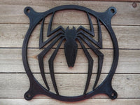 Spider Emblem Gaming Computer Fan Shroud / Grill / Cover - Custom 3D Printed - 120mm, 140mm