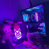 Pink Bunny Tricolor Collection - Gaming Computer Fan Shroud / Grill / Cover -  Custom 3D Printed - 120mm, 140mm RGB