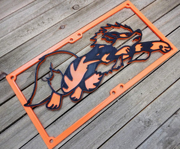 Arcanine 240mm Dual Color Gaming Computer Fan Shroud / Grill / Cover - Pokemon - Custom 3D Printed