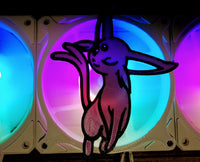 Espeon Tricolor Gaming Computer Fan Shroud / Grill / Cover -  Pokemon - Custom 3D Printed - 120mm, 140mm