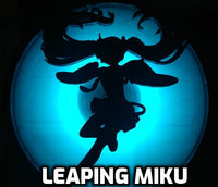 Hatsune Miku Gaming Computer Fan Shroud / Grill / Cover -  Vocaloid - Custom 3D Printed - 120mm, 140mm