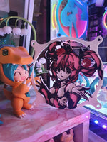 Sakura Miku QUAD Color Gaming Computer Fan Shroud / Grill / Cover -  HAtsune Miku Vocaloid - Custom 3D Printed - 120mm, 140mm