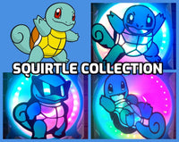 Squirtle Collection Dual Color Gaming Computer Fan Shroud / Grill / Cover - Pokemon - Custom 3D Printed - 120mm, 140mm