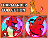 Charmander Collection Dual Color Gaming Computer Fan Shroud / Grill / Cover - Pokemon - Custom 3D Printed - 120mm, 140mm