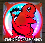 Charmander Collection Dual Color Gaming Computer Fan Shroud / Grill / Cover - Pokemon - Custom 3D Printed - 120mm, 140mm