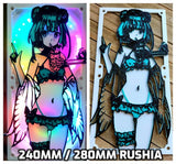 Uruha Rushia Tri Color Gaming Computer Fan Shroud / Grill / Cover - Hololive - Custom 3D Printed - 120mm, 140mm