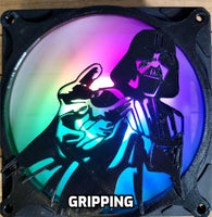 Galactic Empire Logo / Imperial Gaming Computer Fan Shroud / Grill / Cover - Star Wars - Custom 3D Printed - 120mm, 140mm