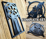 Galactic Empire Logo / Imperial Gaming Computer Fan Shroud / Grill / Cover - Star Wars - Custom 3D Printed - 120mm, 140mm