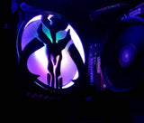 Mythosaur Skull Gaming Computer Fan Shroud / Grill / Cover - Star Wars - Custom 3D Printed - 120mm, 140mm