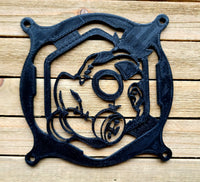 Roadhog Apocalypse Spray Gaming Computer Fan Shroud / Grill / Cover - Overwatch - Custom 3D Printed - 120mm, 140mm