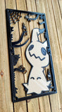 Mimikyu 240 / 360mm - Dual Color Artisan Gaming Computer Fan Shroud / Grill / Cover - Pokemon - Custom 3D Printed - 120mm, 140mm