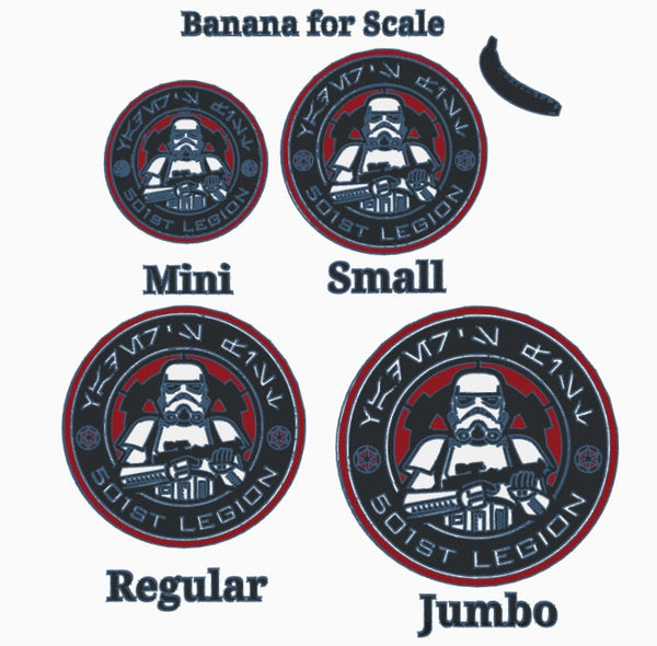 Star Wars '501st Legion Honorary Member' Embroidered Patch