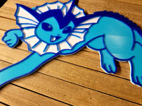 Vaporeon 3D Artisan Wall Plate - Pokemon - Custom 3D Printed