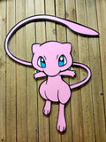 Mew 3D Artisan Wall Plate - Kawaii Pokemon - Custom 3D Printed