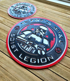 501st Legion Crest 3D Artisan Wall Plate - Star Wars Cosplay - Custom 3D Printed