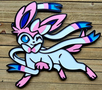 Sylveon 3D Artisan Wall Plate - Kawaii Pokemon - Custom 3D Printed