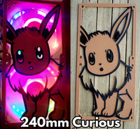 Eevee MultiColor Collection Gaming Computer Fan Shroud / Grill / Cover -  Pokemon - Custom 3D Printed - 120mm, 140mm, 240mm