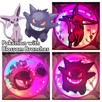 Sakura Pokemon Collection - Gengar, Ghastly, Espeon Gaming Computer Fan Shroud / Grill / Cover - Pokemon - Custom 3D Printed - 120mm, 140mm