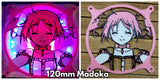 Madoka Magika Collection - Madoka and Homura - Tri Color Gaming Computer Fan Shroud / Grill / Cover  - Custom 3D Printed - 120mm, 140mm, 360